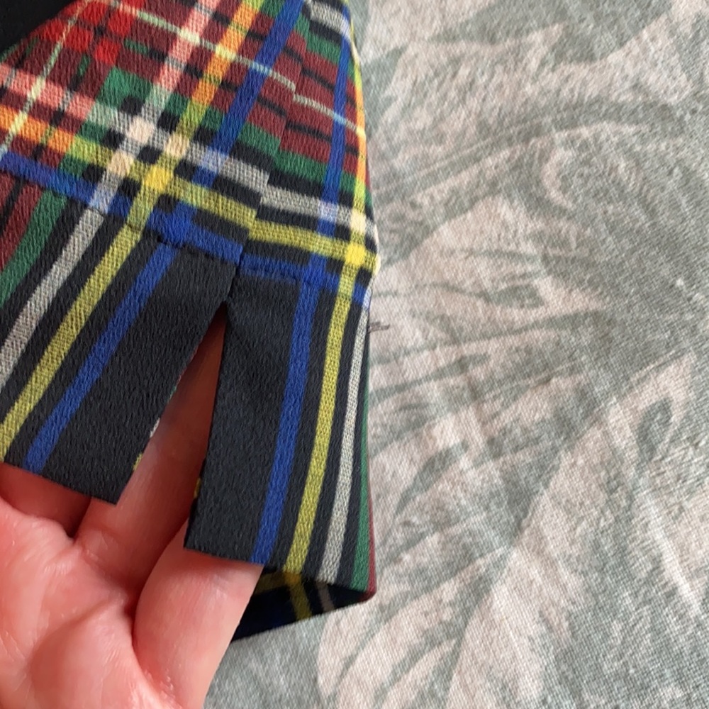 J Crew Edie Top in Stewart Tartan Plaid - Picture 9 of 11